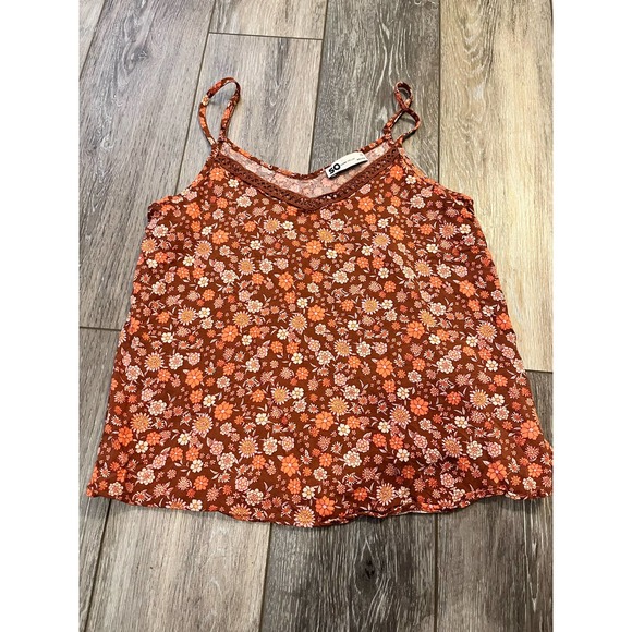 SO Tank Top Floral Size XS - Picture 1 of 3